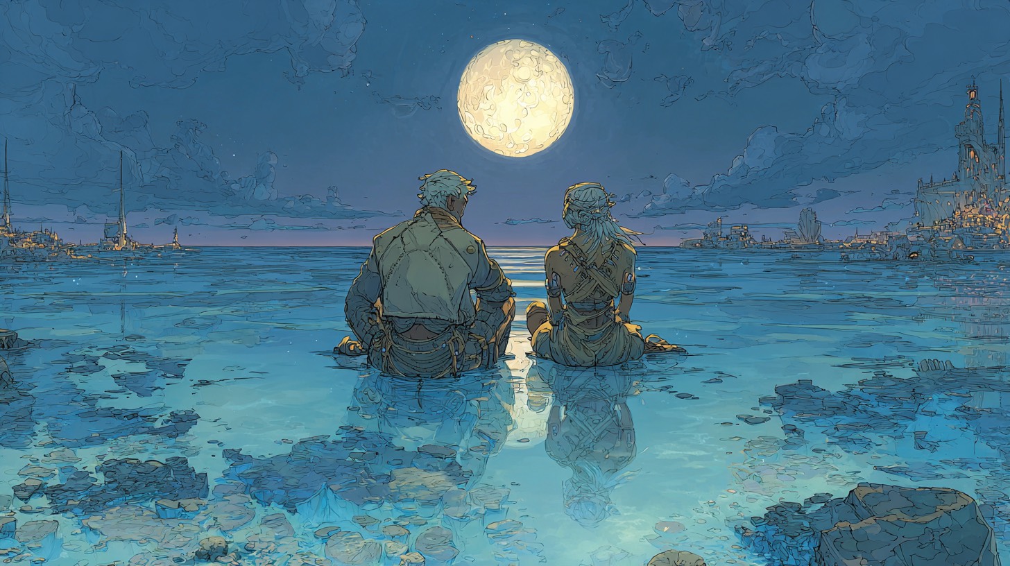 Meeting at the Eiffel Tower - blue eyes, blond hair under a brown beret